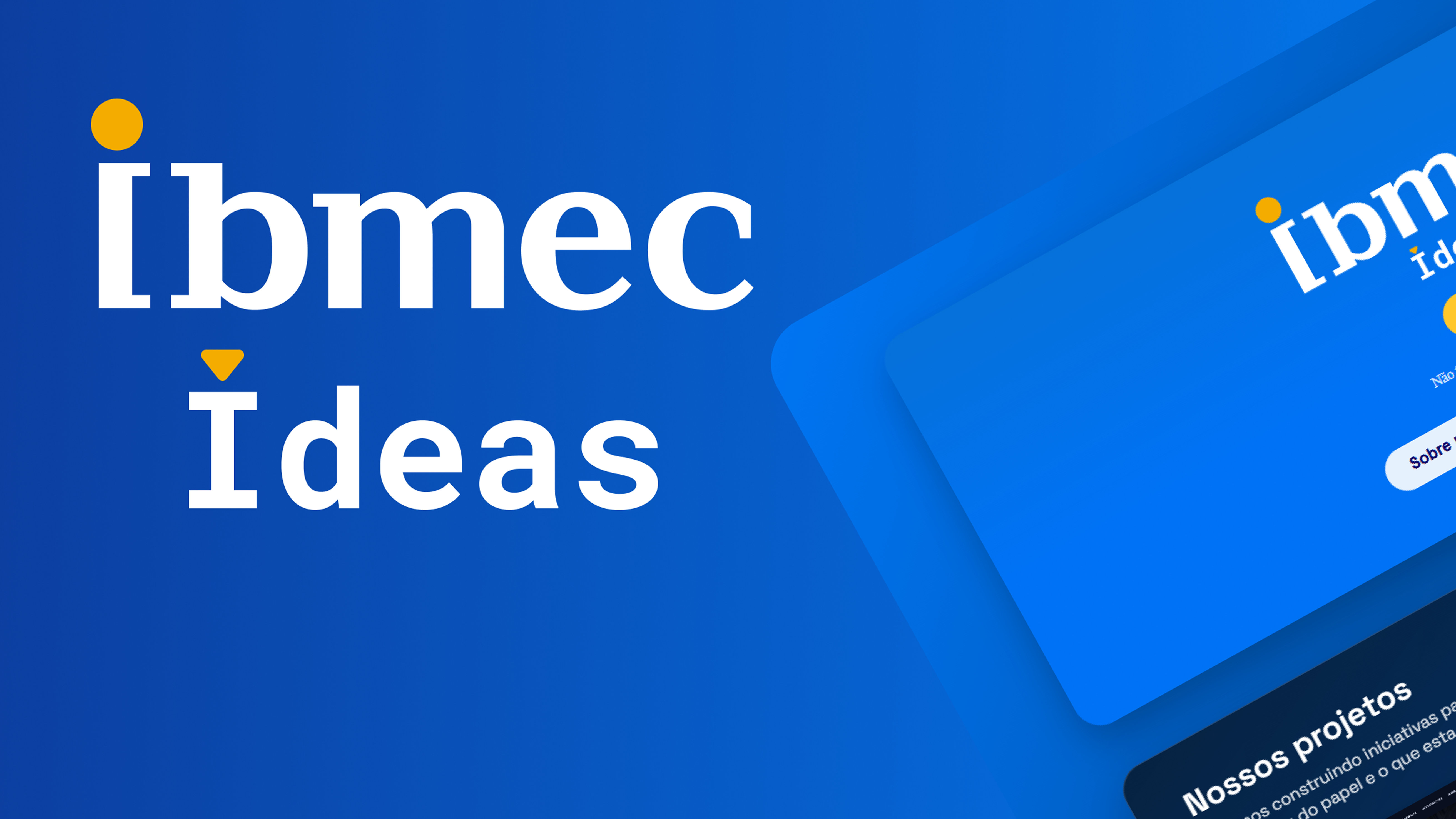 Screenshot of Ibmec Ideas project